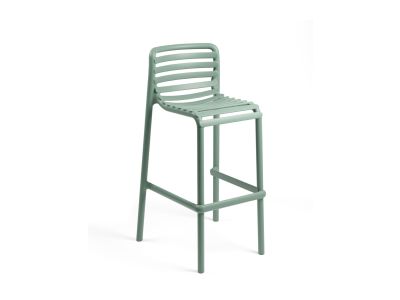Scaun inalt exterior Nardi Doga Stool, h75cm, menta