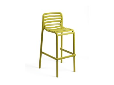 Scaun inalt exterior Nardi Doga Stool, h75cm, pera