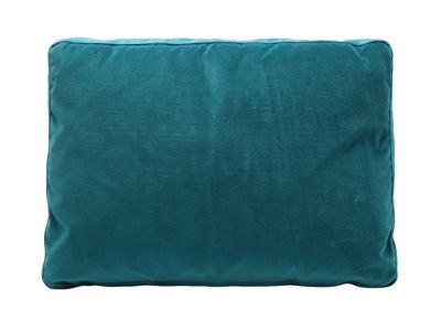 Perna decorativa Kartell Velvet design Piero Lissoni, 48x35cm, 53 turcoaz