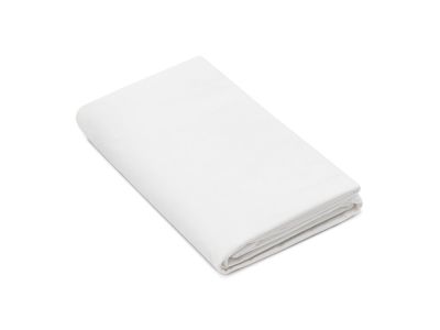 Cearceaf de pat cu elastic Descamps Coton Soyeux 200x200cm, Alb