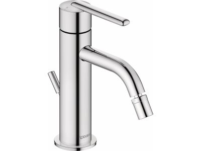 Baterie bideu Duravit Balcoon, ventil pop-up, crom
