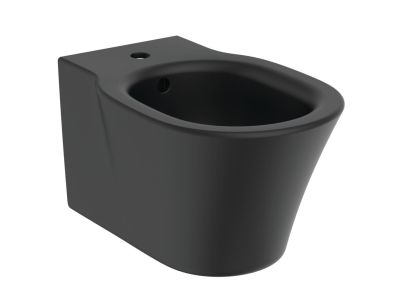 Bideu suspendat Ideal Standard Connect Air, negru mat