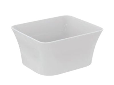 Lavoar tip bol Ideal Standard La Dolce Vita 40x35cm, fara orificiu baterie, fara preaplin, alb