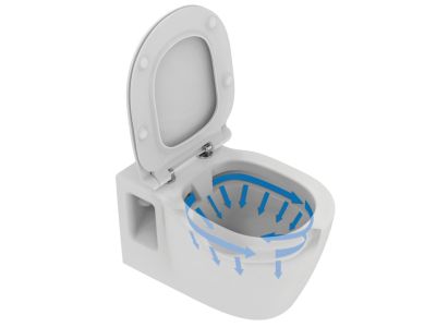 Vas WC suspendat Ideal Standard Connect Rimless 55 cm