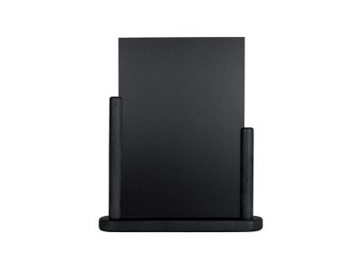 Tabla de scris Securit Elegant 32,3x27x7,1cm cu rama de lemn, negru