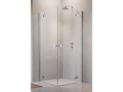 Usa de dus Radaway Essenza KDD 80cm, orientare dreapta, profil crom lucios