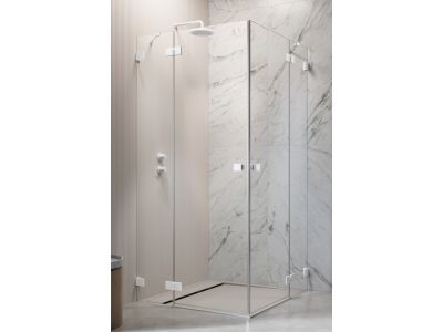 Usa de dus Radaway Essenza Pro KDD 100cm, orientare stanga, alb mat