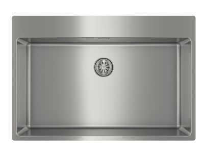 Chiuveta bucatarie Teka Forline RS15 71.40, 750x510mm, inox, include tocator si suport vase