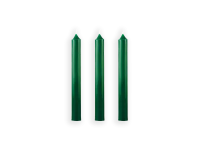 Lumanare My Jolie Candle Les Classiques Droite 22x200mm, Forest Green