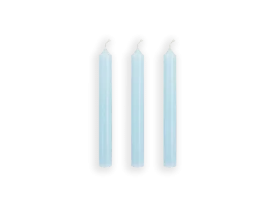 Lumanare My Jolie Candle Les Classiques Droite 22x200mm, Light Blue