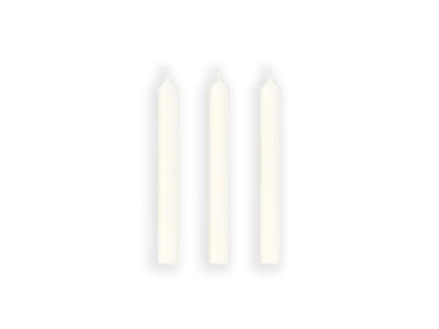 Lumanare My Jolie Candle Les Classiques Droite 22x200mm, Ivoire