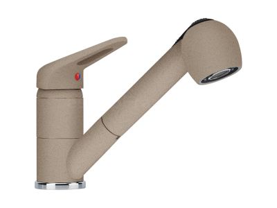 Baterie bucatarie Franke Novara Plus, dus extractibil, Oyster