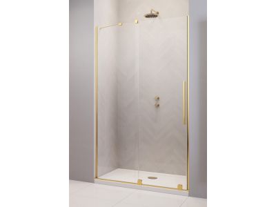 Usa de nisa culisanta Radaway Furo Gold DWJ 90cm deschidere stanga