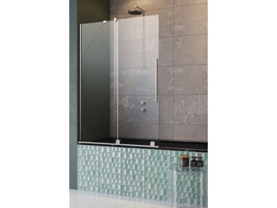 Paravan cada cu element culisant Radaway Furo PND II 150cm, orientare stanga