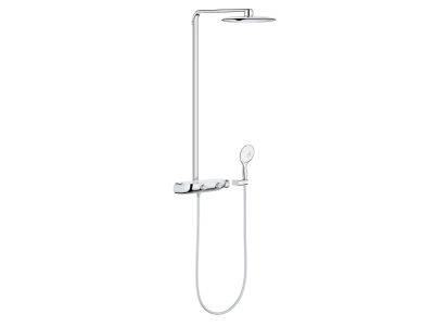 Coloana de dus Grohe Rainshower SmartControl 360 Mono cu baterie termostatata