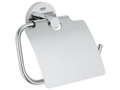 Suport hartie igienica cu aparatoare Grohe Essentials crom