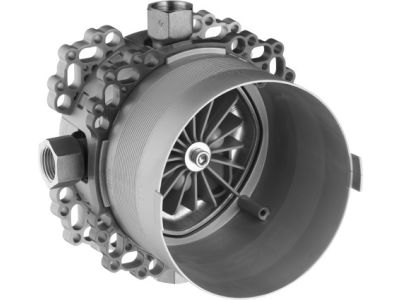 Corp ingropat Duravit BlueBox 3/4 pentru baterii incastrate
