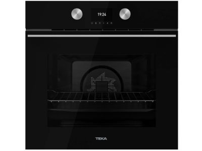 Cuptor electric incorporabil Teka Urban Colours HLB 8600 BK, SurroundTemp 12 functii, Hydroclean, 70 litri, Clasa A+, Cristal Steam Black/Infinity Glass