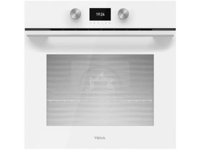 Cuptor electric incorporabil Teka Urban Colours HLB 8600 WH, SurroundTemp 12 functii, Hydroclean, 70 litri, Clasa A+, Cristal Steam White/Infinity Glass