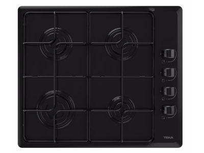Plita gaz incorporabila Teka HLX 640 KBC0E BK, 4 arzatoare, 60cm, email negru
