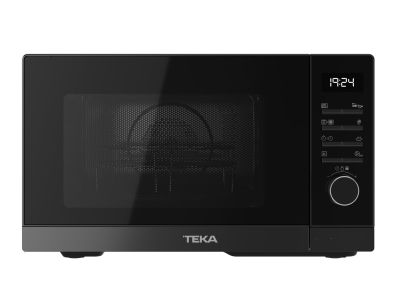Cuptor cu microunde multifunctional Teka HMWE FS23 GC BK AirFry 23 litri, interior inox, negru