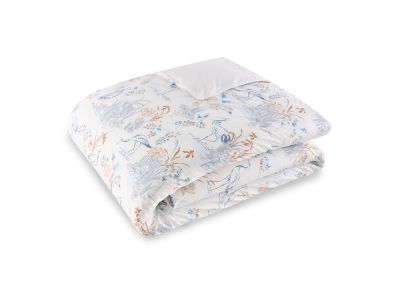 Cearceaf pentru pilota Jardin Secret Ukiyo 200x200cm, Alb