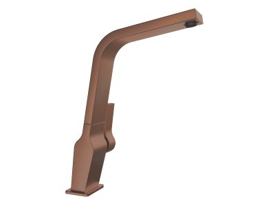 Baterie bucatarie Teka ICC 915, pipa inalta rotativa, Cooper