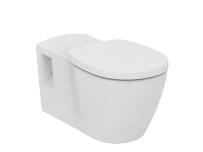 Vas wc suspendat pentru persoane cu dizabilitati Ideal Standard Connect Freedom proiectie alungita sistem rimless