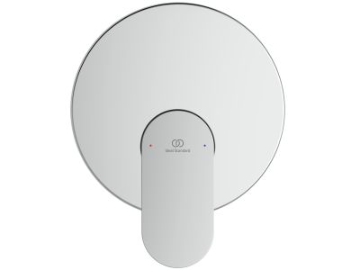 Baterie dus Ideal Standard Ceralife O cu montaj incastrat, include corp ingropat, crom