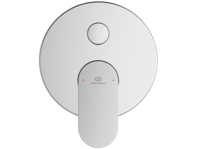 Baterie cada - dus Ideal Standard Ceralife O cu montaj incastrat, include corp ingropat, crom
