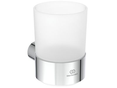 Pahar cu suport de perete Ideal Standard Conca crom
