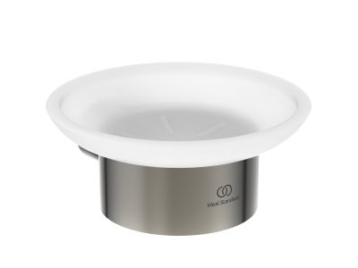 Savoniera cu suport de perete Ideal Standard Conca silver storm