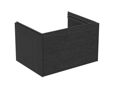 Dulap baza Ideal Standard Conca 60x44x37cm, cu 1 sertar, stejar inchis