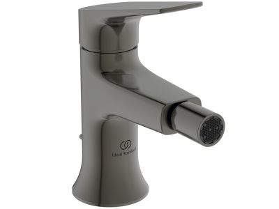 Baterie bideu Ideal Standard La Dolce Vita, ventil pop-up, gri magnetic