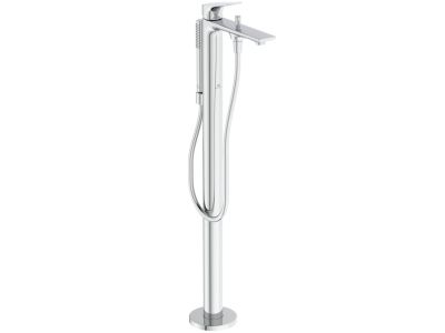 Baterie cada cu montaj pe pardoseala Ideal Standard La Dolce Vita, necesita corp ingropat, crom