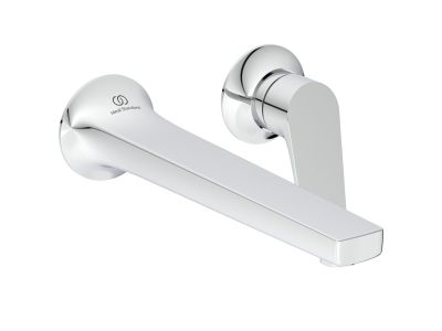 Baterie lavoar Ideal Standard La Dolce Vita din doua elemente, de perete, 210mm, crom