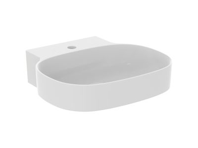 Lavoar Ideal Standard Linda-X Diamantec, 50x48cm, fara preaplin, alb mat