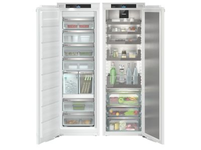 Combina frigorifica incorporabila Side-by-side Liebherr Peak IXRF 5175, NoFrost, BioFresh, dozator gheata, SuperSilent, SmartDeviceBox integrat