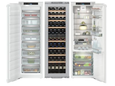 Combina frigorifica incorporabila Side-by-side Liebherr Prime IXRFW 5150, NoFrost, BioFresh, Wine, SuperSilent