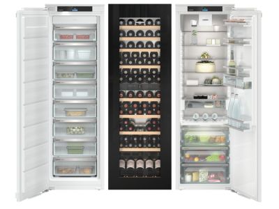 Combina frigorifica incorporabila Side-by-side Liebherr Prime IXRFW 5153, NoFrost, BioFresh, Wine, SuperSilent