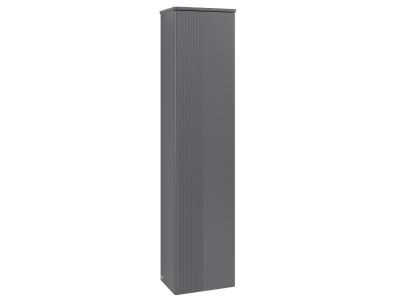 Dulap inalt tip coloana Villeroy & Boch Antao cu 1 usa, 41.4x28.7x171cm, orientare dreapta, front texturat Anthracite Matt