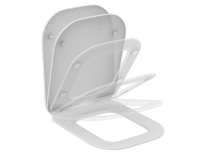 Capac WC Ideal Standard Tonic 2 slim cu inchidere lenta