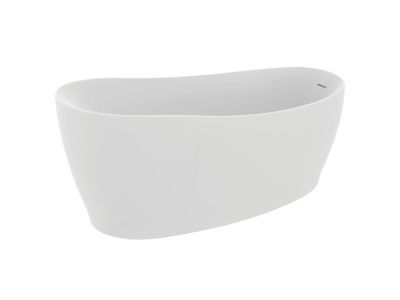 Cada freestanding Ideal Standard Around 180x85cm, cu sifon tip push-open inclus, alb mat