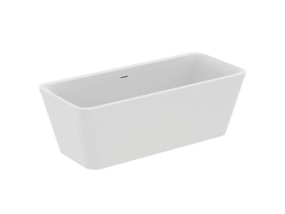 Cada freestanding Ideal Standard Tonic II 180x80cm, cu sifon tip push-open inclus, alb mat