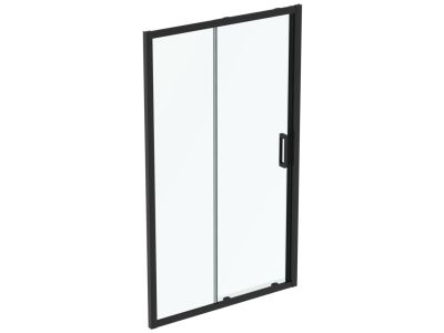 Usa de nisa culisanta Ideal Standard Connect 2 120cm, sticla 6mm tratata IdealClean, profil negru mat