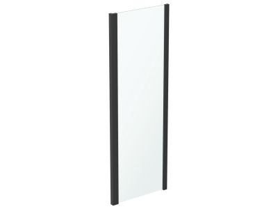 Perete fix Ideal Standard Connect 2 70cm, sticla 6mm tratata IdealClean, profil negru mat