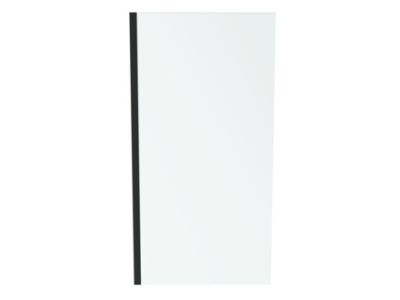 Cabina de dus walk-in Ideal Standard Connect 2 100cm, nu include consola, profil negru