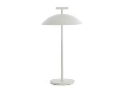 Veioza Kartell Mini Geen-A Battery, design Ferruccio Laviani, LED 1.5W, h36.5cm, alb