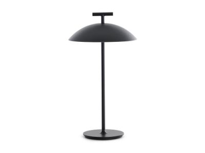 Veioza Kartell Mini Geen-A Battery, design Ferruccio Laviani, LED 1.5W, h36.5cm, negru