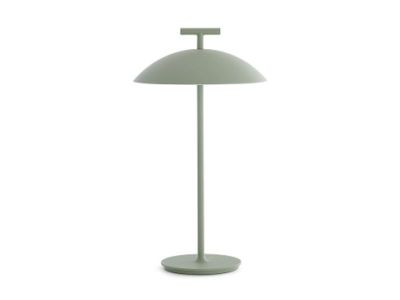 Veioza Kartell Mini Geen-A Battery, design Ferruccio Laviani, LED 1.5W, h36.5cm, verde